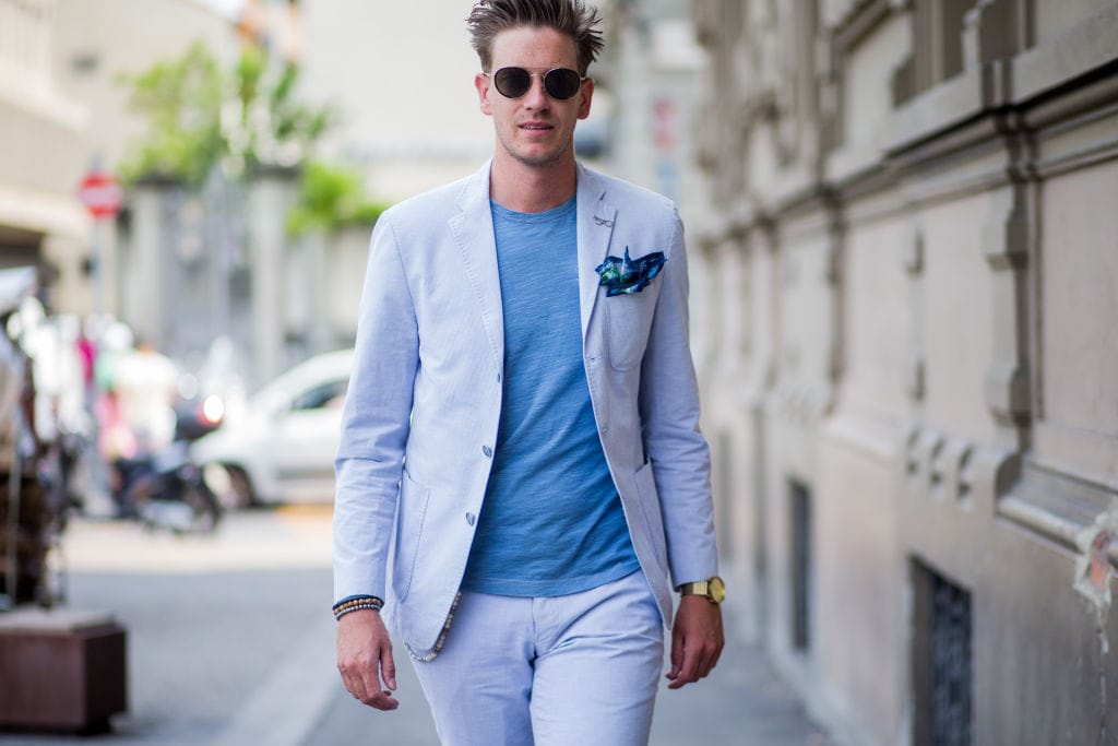 A smart casual look with a dinner jacket